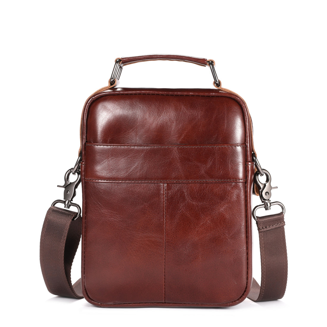 Men’s Leather Crossbody Bag for 7.9-inch Tablet