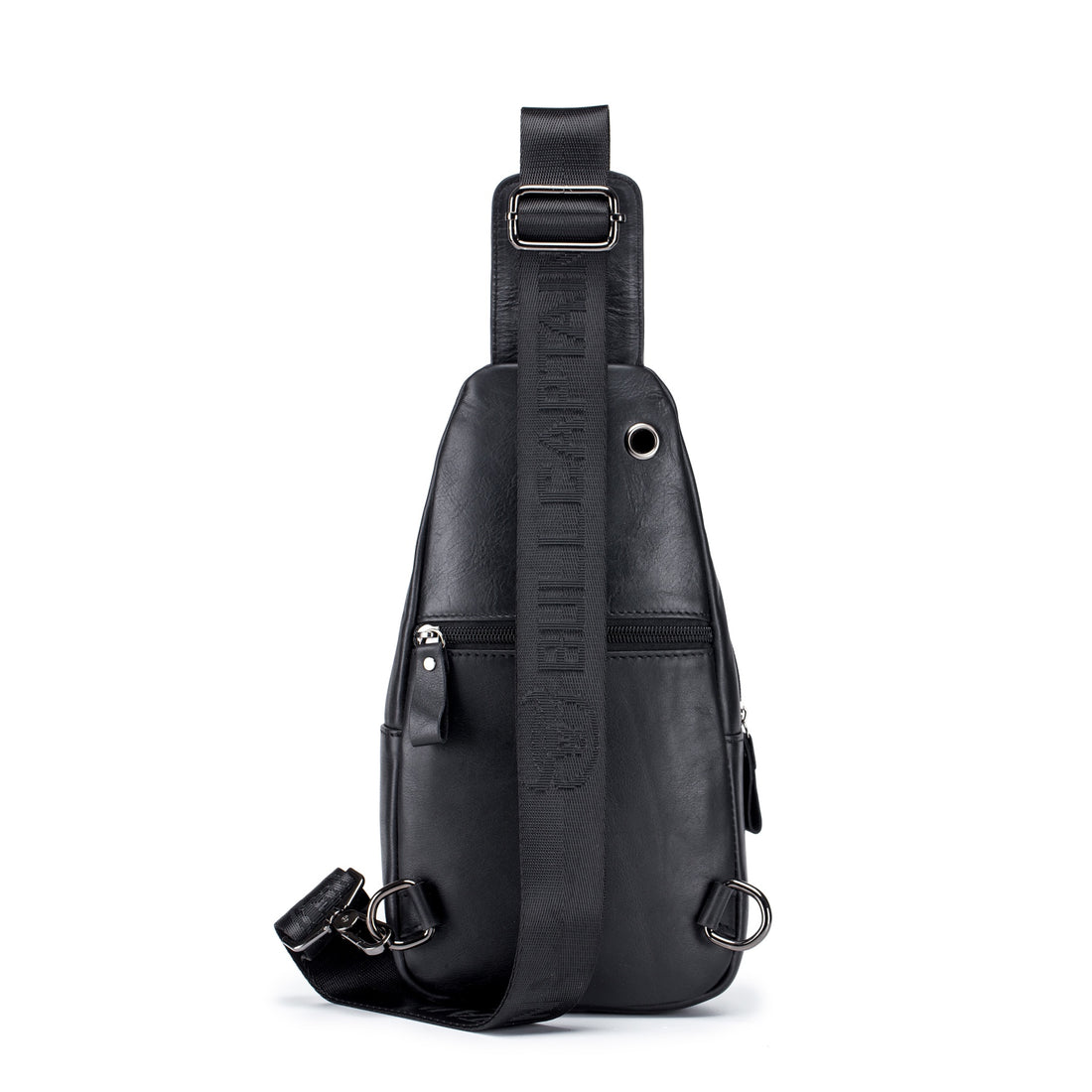 Men’s Genuine Leather Sling Chest Bag