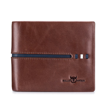 Soft Leather RFID Blocking Wallet with 12 Card Slot