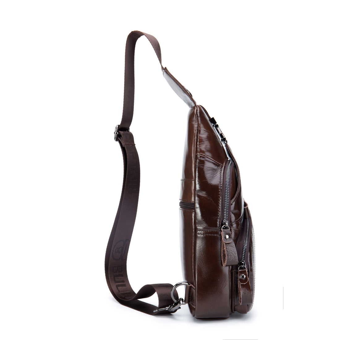 Men’s Leather Chest Shoulder Bag for Everyday Use