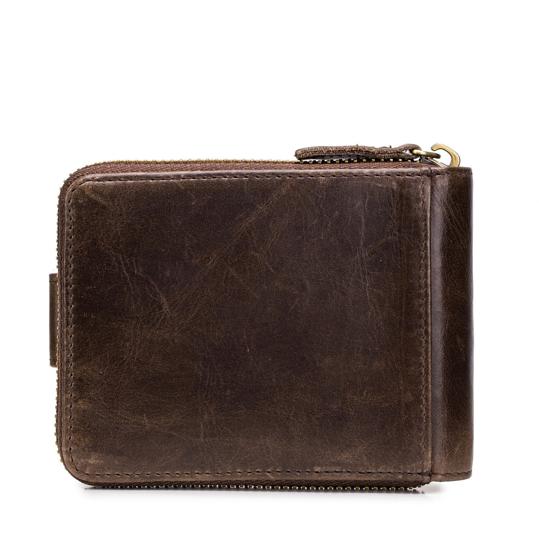 Men’s Large Genuine Leather Wallet with ID & Coin Pocket
