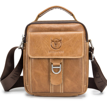 Genuine Men’s Leather Crossbody Shoulder Bag