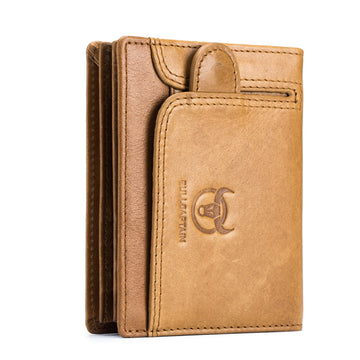 Men’s RFID Blocking Bifold Leather Wallet
